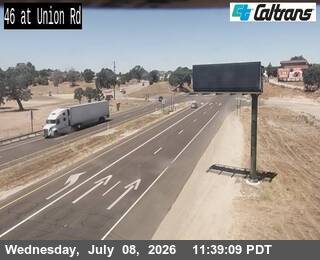 Snapshot from SR-46 East : Union Road