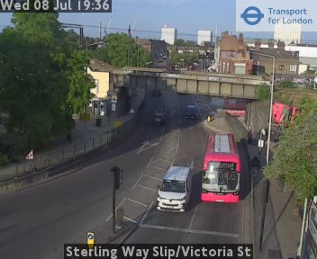 Snapshot from Sterling Way Slip/Victoria St