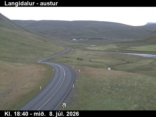 Snapshot from Langidalur — Langidalur til austurs