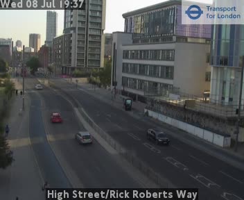 Snapshot from High Street/Rick Roberts Way