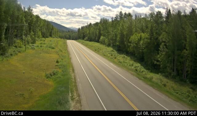 Snapshot from Dunster Station Road