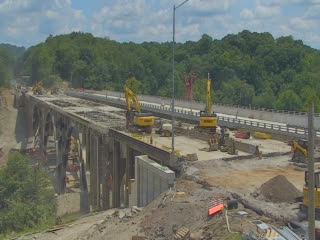 Snapshot from I-376 Commercial St Bridge Demolition (Live)