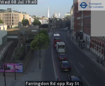 Snapshot from Farringdon Rd opp Ray St