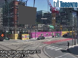 Snapshot from KING ST W / BATHURST ST