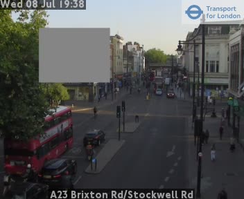 Snapshot from A23 Brixton Rd/Stockwell Rd