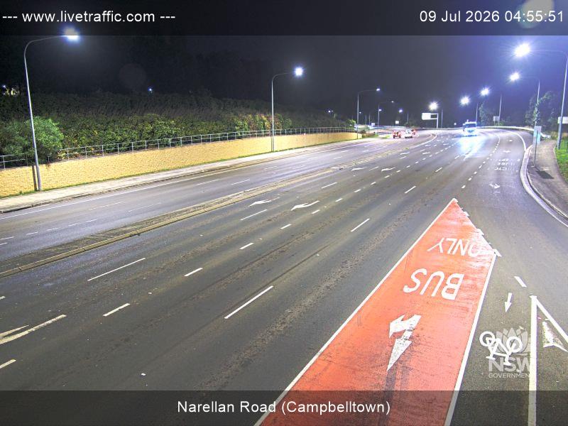 Snapshot from Narellan Road (Campbelltown)