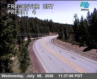 Snapshot from Fredonyer Smt