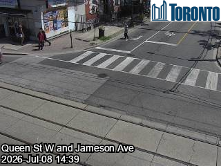 Snapshot from QUEEN ST W / LANSDOWNE AVE / JAMESON AVE