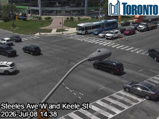 Snapshot from KEELE ST / STEELES AVE W