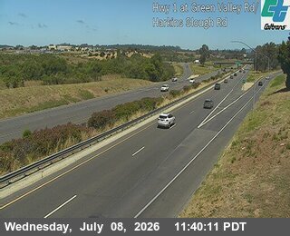 Snapshot from SR-1 : Green Valley Rd