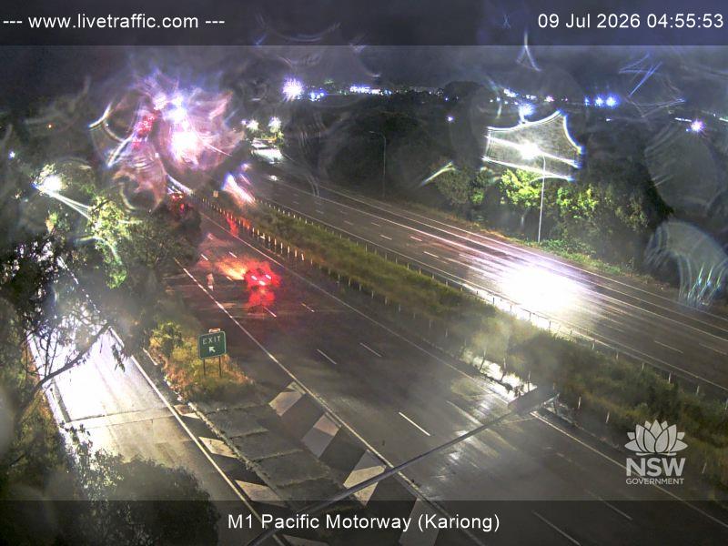 Snapshot from M1 Pacific Motorway (Kariong)