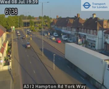 Snapshot from A312 Hampton Rd York Way