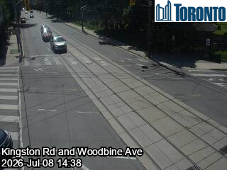 Snapshot from KINGSTON RD / WOODBINE AVE