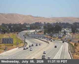Snapshot from TV822 -- SR-4 : I-680