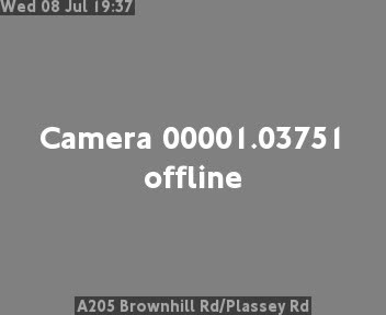 Snapshot from A205 Brownhill Rd/Plassey Rd