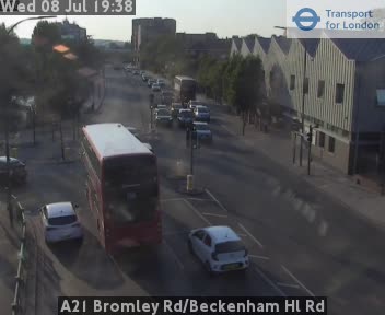 Snapshot from A21 Bromley Rd/Beckenham Hl Rd
