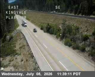Snapshot from Hwy 80 at Kingvale WB