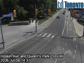 Snapshot from QUEENS PARK / HOSKIN AVE