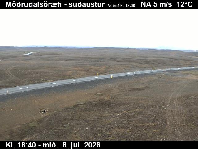 Snapshot from Möðrudalsöræfi — Möðrudalsöræfi séð til suðausturs