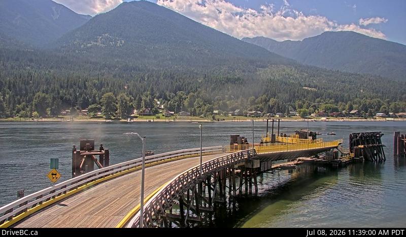 Snapshot from Balfour Ferry Ramp