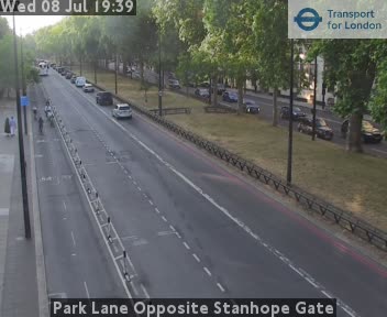Snapshot from Park Lane Opposite Stanhope Gate
