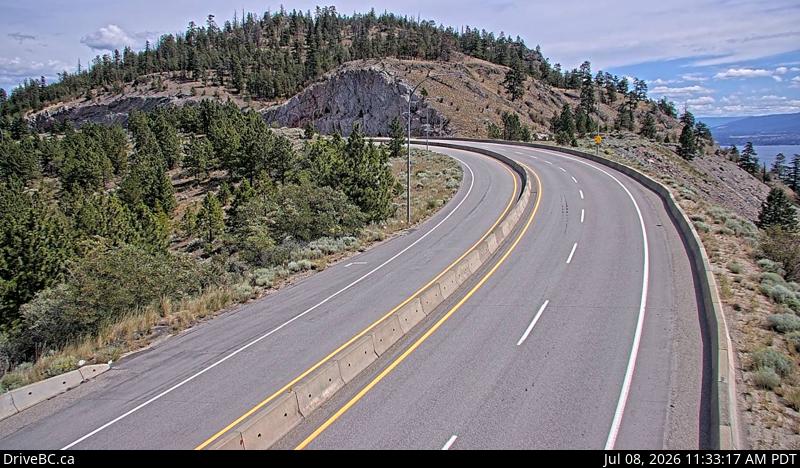 Snapshot from Highway 97 at Highway 97C - E