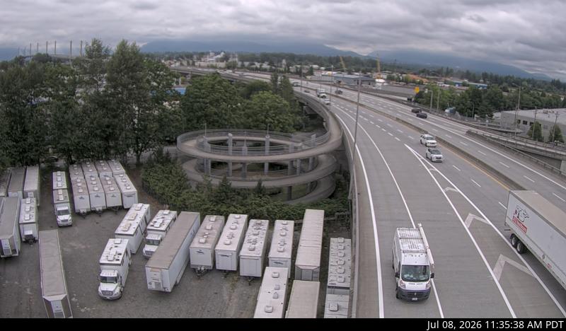 Snapshot from Golden Ears Way at 199A Avenue and 200 Street