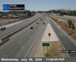 Snapshot from I-215 : (256) Nueveo Road Onramp