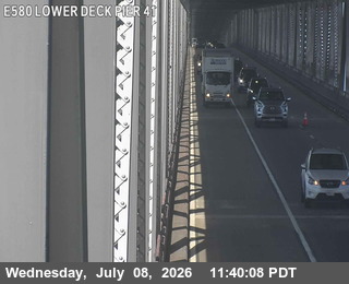 Snapshot from TVR33 -- I-580 : Lower Deck Pier 41
