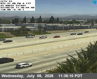Snapshot from SR-91 : (51) Maple Street