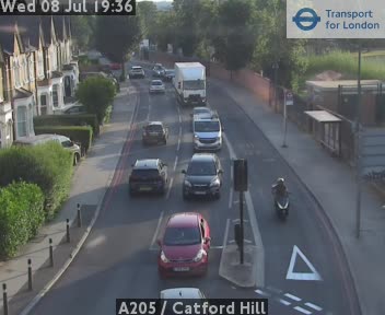 Snapshot from A205 / Catford Hill
