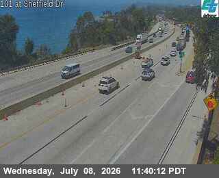Snapshot from US-101 : Sheffield Drive