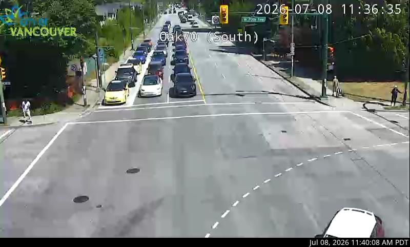 Snapshot from Oak Street at 70 Avenue - N