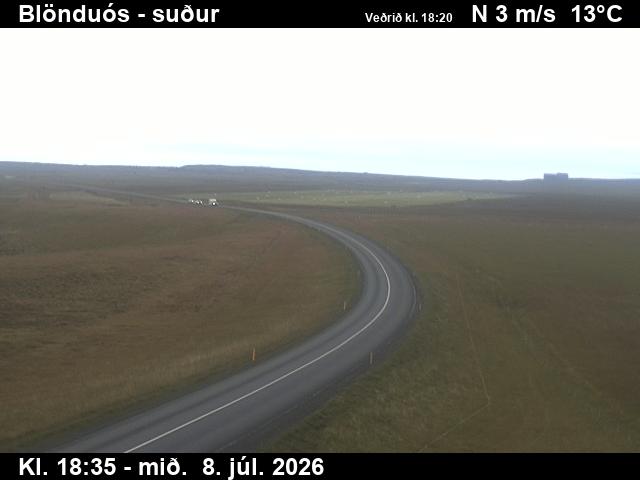 Snapshot from Blönduós — Blönduós til suðurs