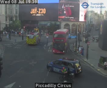 Snapshot from Piccadilly Circus