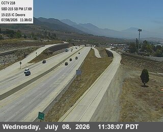Snapshot from I-215 : (218) 15-215 IC Devore