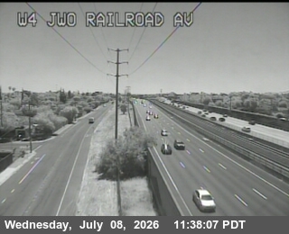 Snapshot from TV834 -- SR-4 : Just West of Railroad Avenue