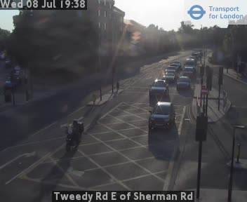 Snapshot from Tweedy Rd E of Sherman Rd