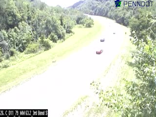 Snapshot from I-79 @ MM 63.2 (3rd Bend_southbound) Southbound