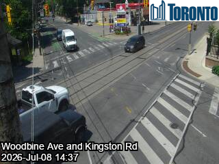 Snapshot from KINGSTON RD / WOODBINE AVE