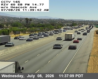 Snapshot from SR-60 : (165) West of Heacock