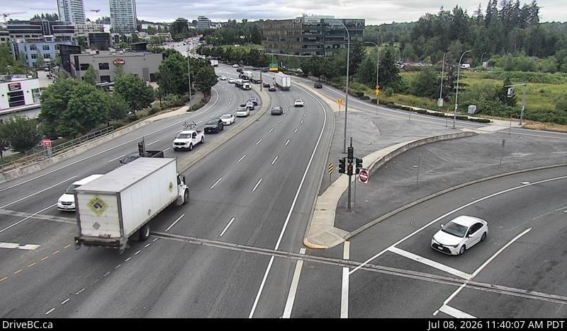 Snapshot from Hwy 1 at 200 Street - S