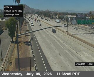 Snapshot from I-215 : (104) South Of Orange Show