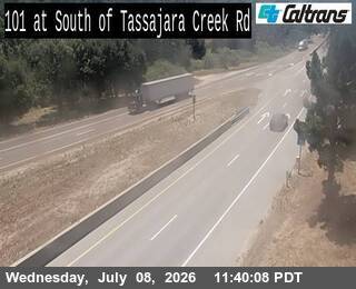 Snapshot from US-101 : South of Tassajara Creek Road