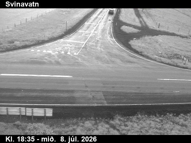 Snapshot from Svínavatn — Svínavatn niður á veg