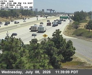 Snapshot from I-210 : (169) Citrus