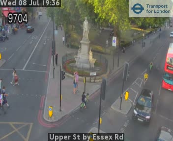Snapshot from Upper St by Essex Rd