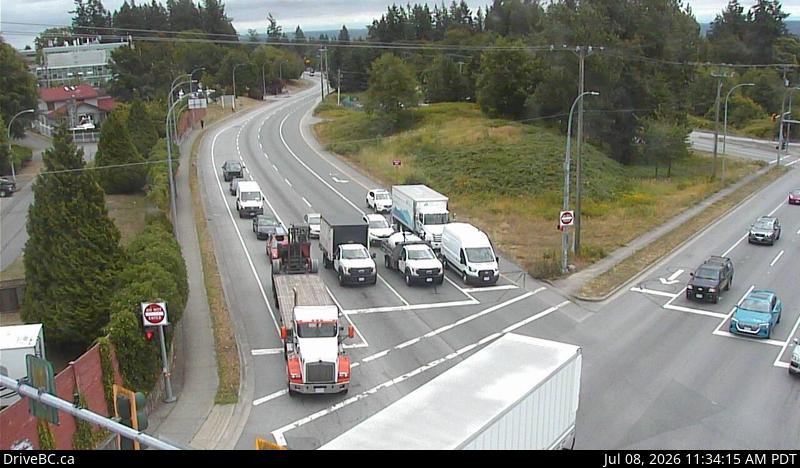 Snapshot from Hwy 10 at King George Boulevard - E