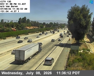 Snapshot from SR-91 : (135) West of Van Buren