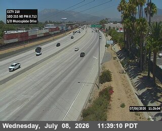 Snapshot from I-215 : (210) S of Muscupiabe